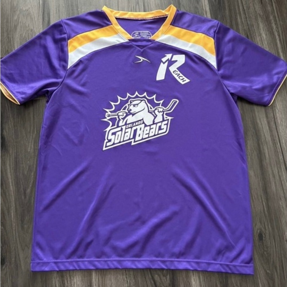 90s Orlando Solar Bears Minor League Hockey Sports Promo Shirt Men’s S Unisex